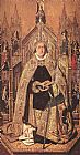 Bartolome Bermejo St Dominic Enthroned in Glory painting